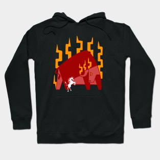 The Unicorn and Bull Hoodie